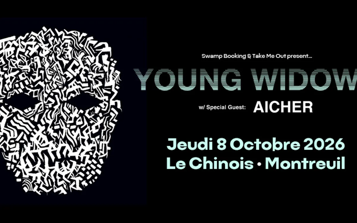 Concert punk Young Widows + Aicher - Montreuil le 08/10/2026 | Agenda concert punk