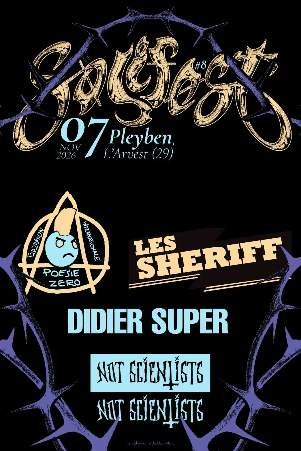 Concert punk Solifest - Pleyben le 07/11/2026 | Agenda concert punk