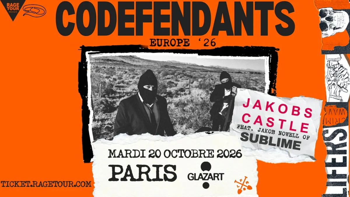 Concert punk Codefendants + Jakobs Castle - Paris