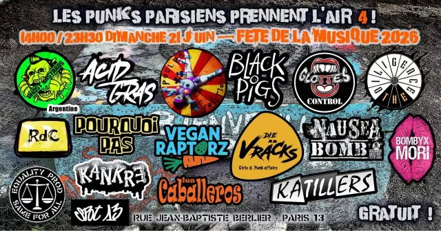 Les Punks Parisiens Prennent l'Air #4