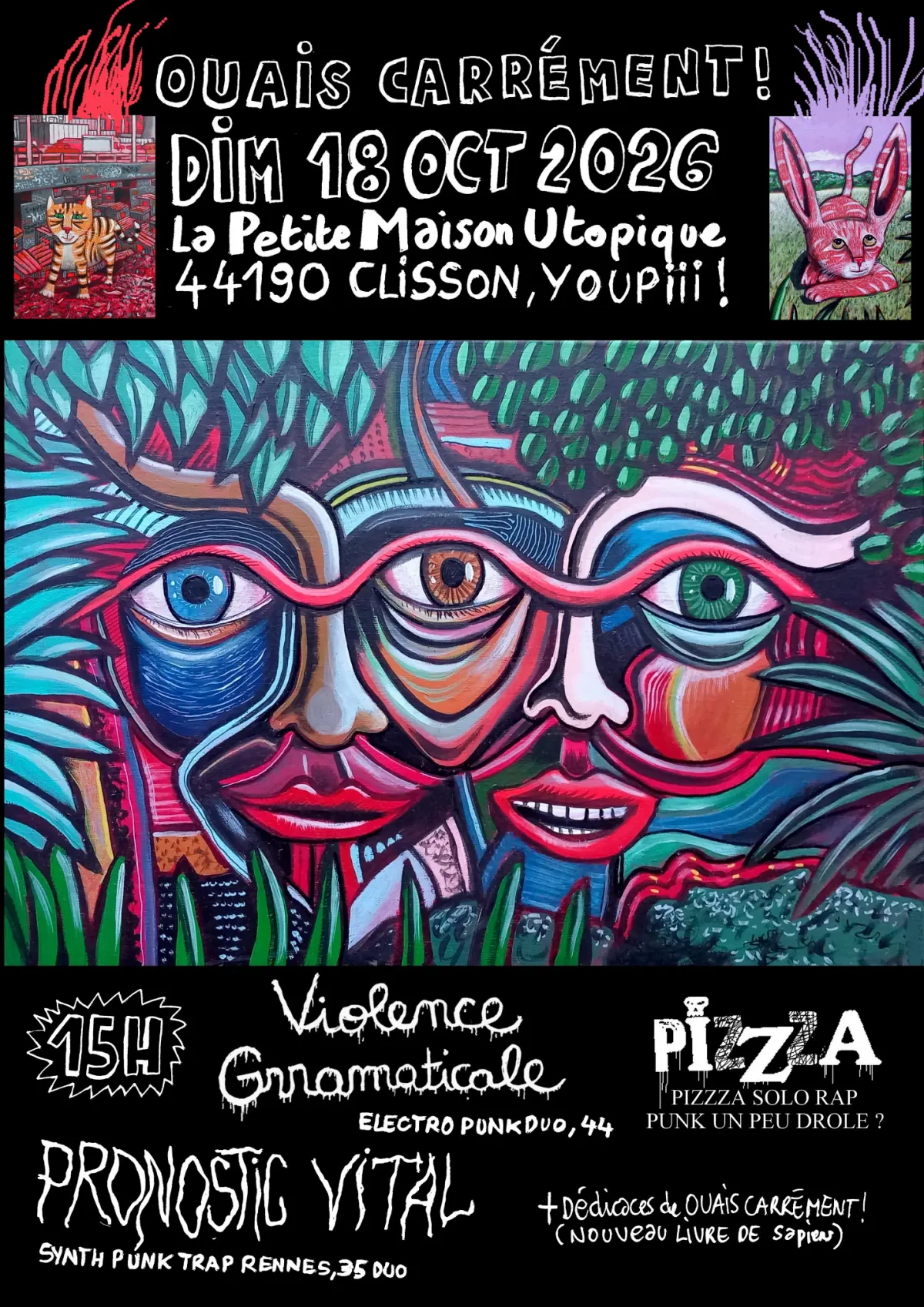 Concert punk Ouais Carrément ! - Clisson