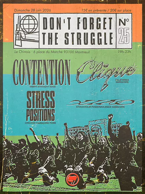 Contention + Clique + Stress Positions + Xiao @Le Chinois
