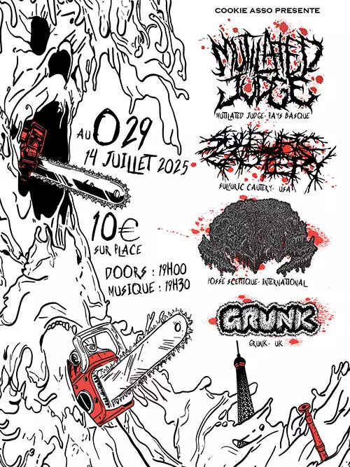 Concert punk Fête Nationale du Grind - O29 Ourcq - Paris