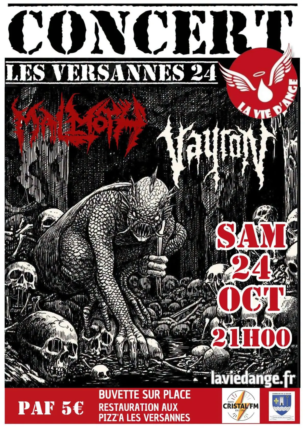 Concert punk Malmoth + Vayron - La Douze