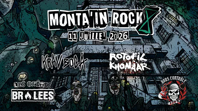 Concert punk Monta'in Rock 8 - Montaïn
