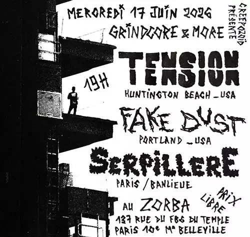 Tension + Fake Dust + Serpillère au Zorba