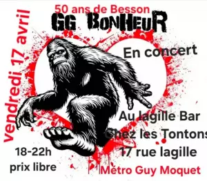 Concert punk 50 ans de Besson - Paris | Agenda Punk'n Roll