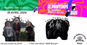 Concert punk Mean Circle + The Tensions || Pub Murrayfield - Bourges | Agenda Punk'n Roll