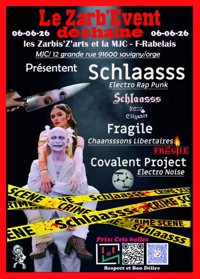 Concert punk Zarb'event - Savigny-sur-Orge le 06/06/2026 | Agenda concert punk